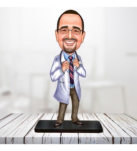 Kişiye Özel Karikatür Biblo DOKTOR 14