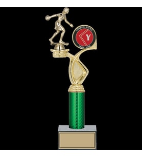 ODAK KUPA - Figürlü Kupalar - Bowling Kadın Figürlü Kupalar FG-018 B - 36 cm