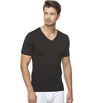 Giyim Star 206 Modal Yarım Kol V-yaka T-shirt Atlet