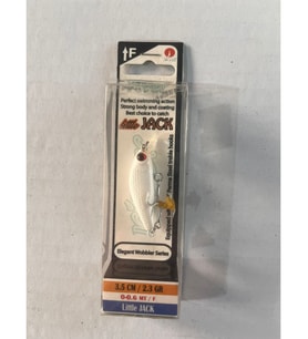 RİVER LİTTLE JACK R15-121034 35F-34 KIRMIZI GÖZ BEYAZ MAKET BALIK YEM(2.ÇEKMECE )