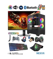NXR202 İntel Core i5 9400F 32GB 1TB SSD RTX3060 Tİ 8GB 24" Oyuncu Masaüstü Bilgisayar