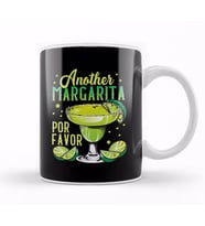Funny Another Margarita Por Favor Drinking Pun Kupa Bardak Porselen