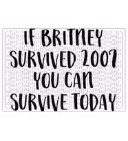 Britney Survived 2007 Puzzle 240 Parça Yapboz