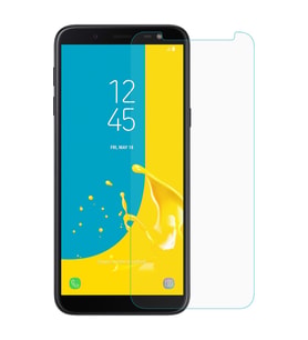 Samsung Galaxy J6 Ekran Koruyucu Yeni Nesil HD Kalite Tempered Glass Cam (Renksiz)