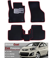 KİA PİCANTO (2004-2011) Uyumlu EVA Paspas Tam Set–Araca Özel,Kolay Montaj,Su Geçirmez