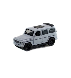 Metal Mercedes G63 Çek Bırak Model Araba Beyaz 12 Cm