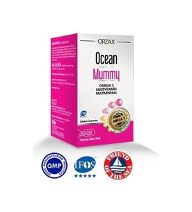 Orzax Ocean Mummy 30 Softjel Kapsül