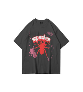 Trendiz Unisex Sp5der Antrasit Tshirt