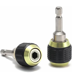 Mıknatıslı Speed Bits Uç Tutucu 1/4" Matkap Uyumlu Pratik Sök Tak Hızlı Bilyalı Emniyetli