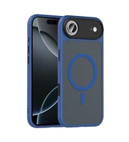 Coverzone ?Phone 17 Air ile Uyumlu Sert PC Arka Y�zey Wireless ?arj �zellikli Buzlu Saydam ZF Kapak