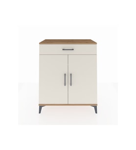 Hyperion Şifonyer 2 Raflı Tek Çekmeceli 2 Kapaklı 88x44x106 Çam-Aytaşı