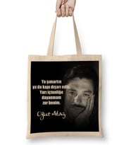 Oğuz Atay Söz 01 Bez Çanta Uzun Saplı