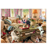 Prime 3D Giordano Köpekler Oturma Odasında Puzzle 300 Parça 12235