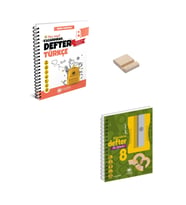 LGS 8. Sınıf Türkçe ve Fen Bilimleri Kazandıran Defter
