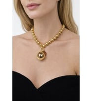 Altın Renk Boncuk Zincir Kolye (Gold)