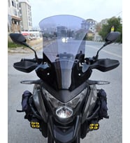MOTOCAM Honda VFR 1200 Ön Cam 2012-2015 Model 58cm Füme Renkli 4mm