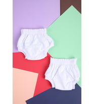 Babyhola Yıkanabilir Yüksek Emici Alıştırma Külodu 2'li 10-15 kg Beyaz 1400
