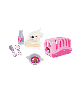 Dolu Barbie İlk Evcil Hayvanım Pembe