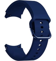 Samsung Galaxy Watch 6 40mm için Kordon Solid Silicone Band Petrol Mavisi [Galaxy Watch 6 40mm ile Uyumlu Kordon - Petrol Mavisi]