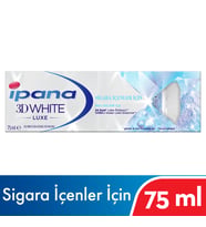 İpana 3DWhite Luxe Sigara İçenler için Beyazlatıcı Diş Macunu 75 ml