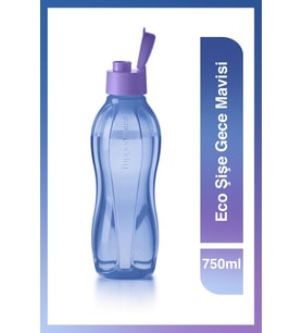 Gece Mavisi 750ml Şişe Suluk ve Matara, Kolay Açılır Kapak