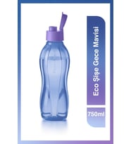 Gece Mavisi 750ml Şişe Suluk ve Matara, Kolay Açılır Kapak