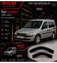 Opel Combo C (2001-2011) 2'Li Ön Mugen Cam Rüzgarlığı
