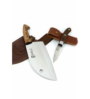 Isme Özel 2'li Kamp Bıçağı Paslanmaz Çelik Yerli Üretim Outdoor Satır
