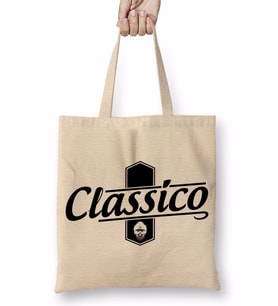 Classico -Branco Masculino e Feminino Bez Çanta Uzun Saplı