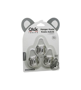 3PCS KOALA ASKI ŞEFFAF ASKI YAPIŞKANLI MONTAJ (5343)