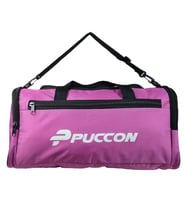 Puccon Kadın Lila Tatil Seyahat Spor Çantası - El ve Omuz Askılı Çanta