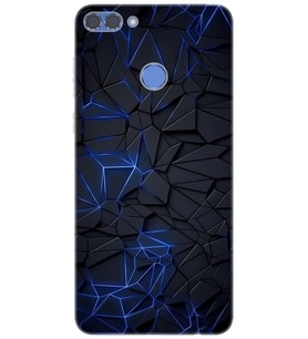 Huawei Y9 2018 (FLA-LX1/LX2) Uyumlu Kılıf Desen Baskılı Silikon Karmaşık Design STK:1874
