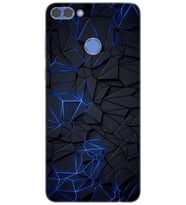 Huawei Y9 2018 (FLA-LX1/LX2) Uyumlu Kılıf Desen Baskılı Silikon Karmaşık Design STK:1874