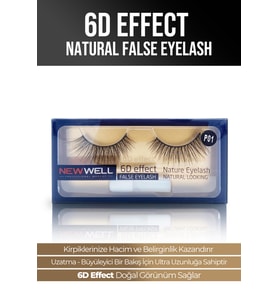 New Well 6D Effect Natural False Eyelash P01
