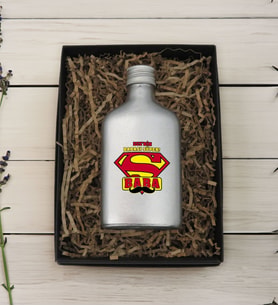 BK Gift Hediye Kutulu Kişiye Özel İsimli Baba Temalı Gümüş Tasarım Cam Şişede 200 ml Kolonya-4, Babaya Hediye, Babalar Günü Hediyeleri, Hediyelik Baskılı Kolonya