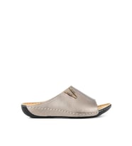 Muya Noe 32242-772 Topuk Jelli Anatomik Taban Kadın Terlik Çelik 36-40 (Açık Gri)