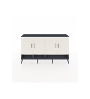 Arges Konsol 6 Raflı 4 Kapaklı 176x30x99 Antrasit-Aytaşı