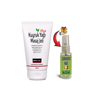 Kuyruk Yağı Jeli Plus 1 Tane 50 ml Konsantre Formül + Çörek Otu Yağı