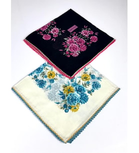 Eripek 2'li Paket Oyalı Pamuk Yazma 6594
