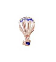 Sıcak Hava Balonu Rose Gold Charm  925 Ayar Gümüş