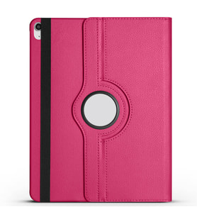 Apple iPad Air 13 2025 M3 Uyumlu Zore Dönebilen Standlı Kılıf (K.Pembe)