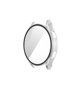 Watch 5 44mm Wall Camlı Kasa Ekran Koruyucu - Gümüş