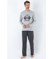 DoReMi Erkek Pijama Takımı (Grimelanj)