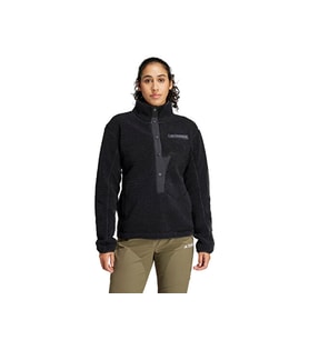 adidas W Terrex Xpl Pile Snap Kadın Outdoor Polar Sweatshirts IW0225 Siyah