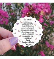 Ahşap Magnet Kur'an-ı Kerim Okuyor
