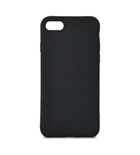 Apple iPhone 8 Uyumlu Kılıf Zore Biye Silikon (Siyah)