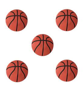 5 Adet Çocuk Odası Mobilya Kulp Dolap Düğme Basket Topu