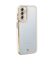 Samsung Galaxy M23 Kılıf Liva Lens Silikon - Beyaz