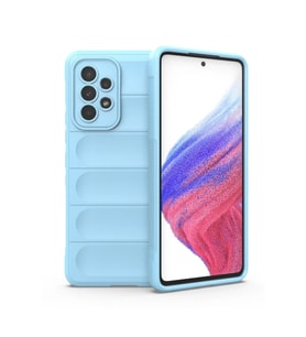 Newface Samsung Galaxy A53 5G Kılıf Optimum Silikon - Sky Blue