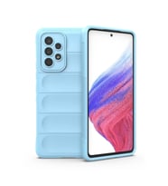 Newface Samsung Galaxy A53 5G Kılıf Optimum Silikon - Sky Blue